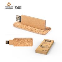 CHIAVETTA USB IN SUGHERO E CARTONE 16 GB